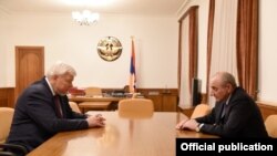 Արցախի նախագահ Բակո Սահակյանի և ԵԱՀԿ ԳՆԱՆ Անջեյ Կասպշիկի հանդիպումներից, արխիվ