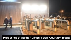 "ბალკანეთის ნაკადის" მონაკვეთი. გოსპოდინცი, 1 იანვარი, 2020. 