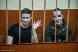 Filinkov and Boyarshinov in court in February