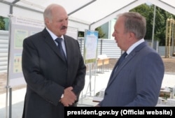 Аляксандар Лукашэнка і Васіль Жарко