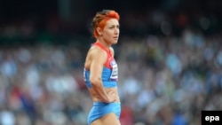 Tatyana Lebedeva at the 2012 Olympics in London