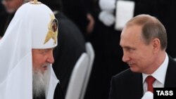 Патріарх Кирило і Володимир Путін