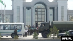 The Turkmen government rarely talks to the media about military matters.