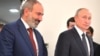 N.Paşinyan və V.Putin. Foto arxiv
