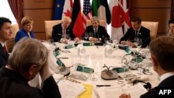 Наҳори кории иштирок дорони нишасти G7 дар Италия, 27майи соли 2017