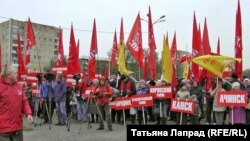 Митинг против фальсификаций на выборах в Красноярске