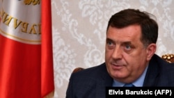 Bosnian Serb leader Milorad Dodik 
