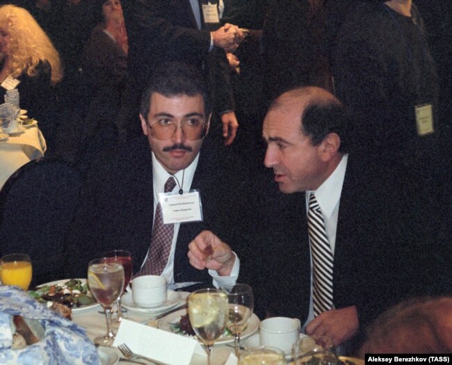 Михаил Ходорковский и Борис Березовский, 1998 год