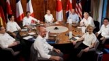 Робоча вечеря під час першого дня саміту лідерів країн G7 у баварському замку Шлос Ельмау, поблизу Гарміш-Партенкірхена, Німеччина, 26 червня 2022 р.