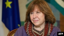 Сьвятлана Алексіевіч. Архіўнае фота 