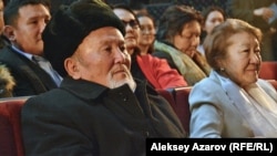 Муфтихан-ата на премьере фильма. Алматы, 25 января 2018 года.