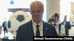 Staffan de Mistura la Soci, 30 iulie 2018