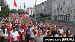 Протесты в Гомеле. 13 сентября 2020 года