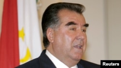 Tajik President Emomali Rahmon