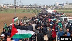 راه‌پیمایی اعتراضی فلسطینیان امسال همزمان با هفتادمین سالروز تأسیس اسرائیل برگزار می‌شود.