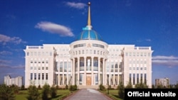 Здание Акорды, резиденции президента Казахстана в Астане.