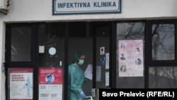 Klinika za infektivne bolesti u Podgorici, 20 mart 2020.