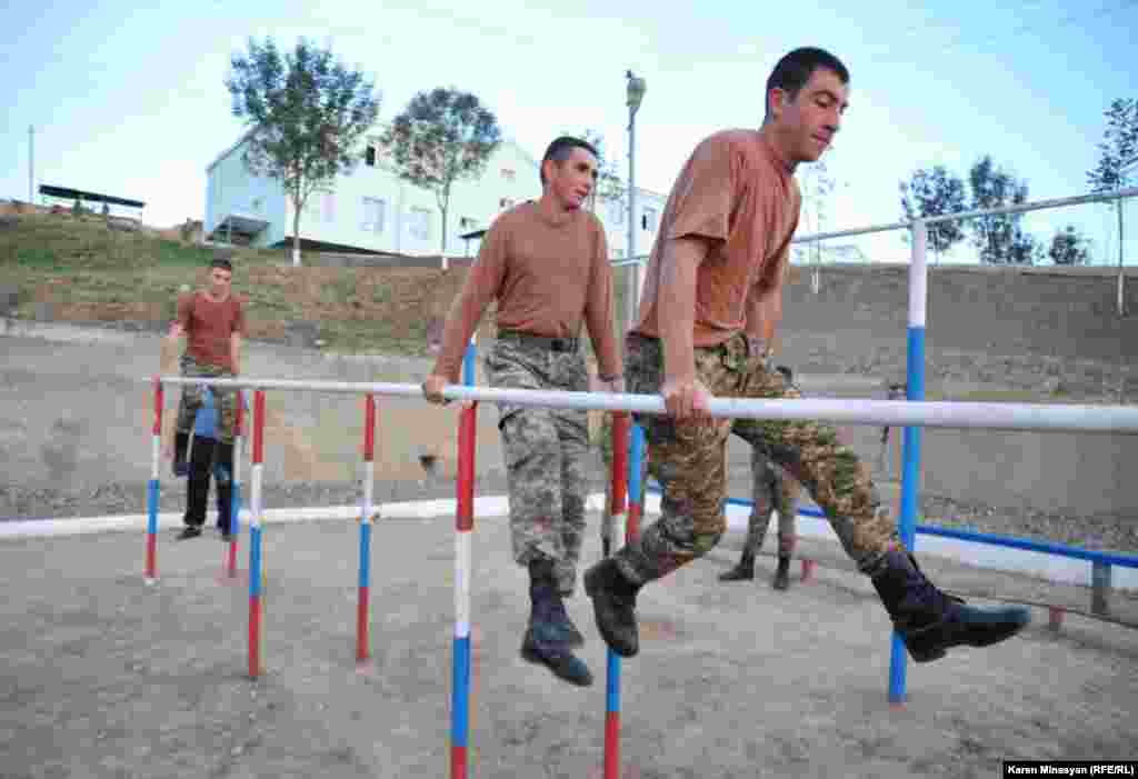 Nagorno Karabakh -- Life in one of military training camps in Karabakh, 28Oct2012
