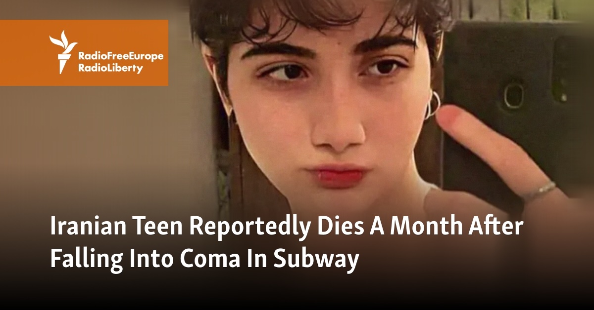 Iranian Teen Reportedly Dies A Month After Falling Into Coma In Subway - Vimarsana News