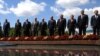 Владимир Путин на торжественном обеде в честь десяти приехавших на парад лидеров