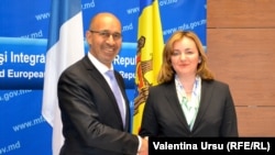 Harlem Désir și Natalia Gherman