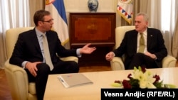 Aleksandar Vučić i Tomislav Nikolić