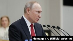 Орусиянын президенти Владимир Путин.