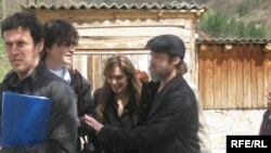 Angelina Jolie and Brad Pitt u BiH, 05. april 2010. Foto: ALEN BAJRAMOVIĆ
