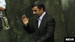 محمود احمدی نژاد، ریيس جمهوری اسلامی ايران