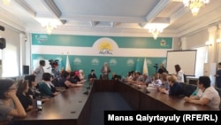 Almatıda etirazçılarlar Nur-Otan partiyasında söhbət aparılıb, 21 may, 2019-cu il