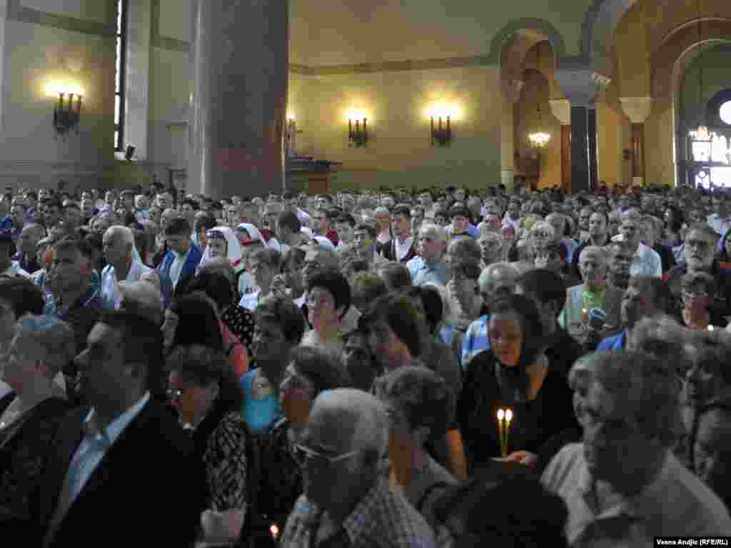 Obeležavanje 16. godišnjice stradanja Srba u 'Oluji', Beograd, 4. avgust 2011, Foto: Vesna Anđić