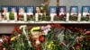Relatives of the flight crew members of the Ukraine International Airlines Boeing 737-800 plane that crashed in Iran, mourn at a memorial at the Boryspil International airport outside Kyiv, January 8, 2020