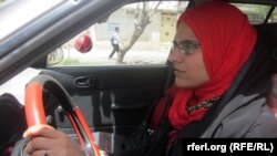آرشیف، یک رانندۀ زن در ولایت هرات افغانستان