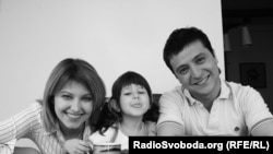 Олена та Володимир Зеленські разом з донькою