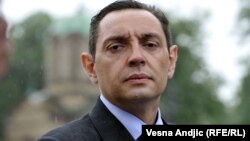 Ministar unutrašnjih poslova Srbije Aleksandar Vulin 