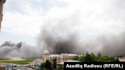 Fire Strikes Baku's Heydar Aliyev Center