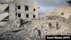 Повстанці в Алеппо, Сирія, 26 листопада 2018 року