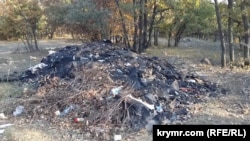 Звалище біля пам'ятника Інкерманському бою, Севастополь