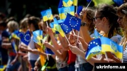 Праздник в честь безвизового режима между Украиной и Евросоюзом, 2017 год 