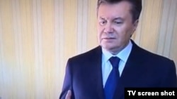 Виктор Янукович дает интервью украинскому каналу UBR.