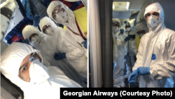 Экипаж Georgian Airways вылетел из Тбилиси в Рим в полной «боевой готовности»