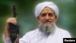 A video grab shows Ayman al-Zawahiri, al Qaeda's new leader, 11Sep2011 