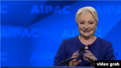 Viorica Dăncilă, la conferința AIPAC, 24 martie 2019