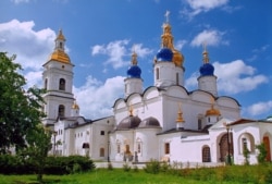 Софійсько-Успенський собор Тобольського кремля, зразок стилю українського бароко в російському Сибіру
