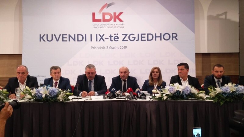 Isa Mustafa po treći put predsednik Demokratskog saveza Kosova