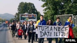 Skup podrške Iliji Jurišiću u Tuzli, Foto: Maja Nikolić