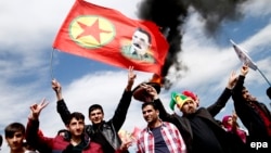 PKK tərəfdarları Novruz bayramında