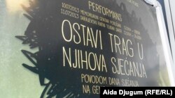 Performans: "Ostavi trag u njihova sjećanja" 