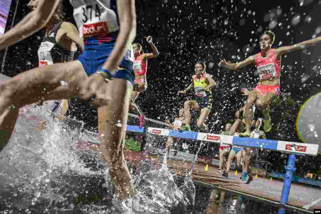 Спаборніцтвы ў Люцэрне, Швайцарыя, 14 чэрвеня. (Фота EPA)