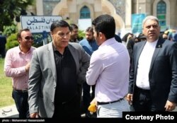 او در حین راهپیمایی روز قدس در مصاحبه تلویزیونی گفت: «ان شاءالله طوری بشود که نماز عید فطرمان را در مسجد قدس بخوانیم».